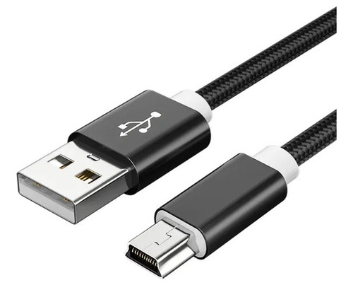 Cable De Carga Y Datos Usb Normal A Usb Mini Transferencia