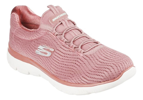 Tenis Skechers Summits Next Wave 149538 Dkrs Rosa Obscuro
