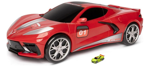 Corvette 2 En 1. Micromachines Corvette Convertible A Pista