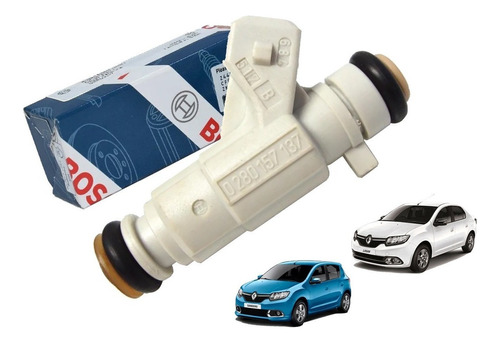 Bico Injetor Bosch Logan Sandero 1.0 16v Flex 2013 2014 2015