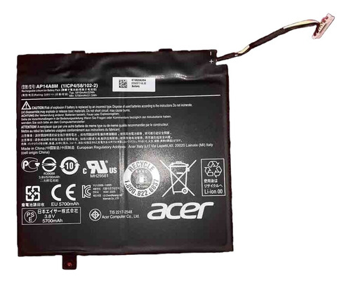 Ap14a8m Ap14a4m Batería Original Acer Aspire Switch 10 Sw5-0