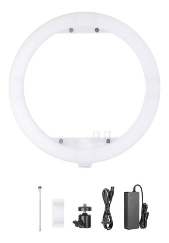 Luz Ring Light 13 Polegada 33cm C/ Suporte Live Youtuber 30w Cor da estrutura Preto Cor da luz Branco-frio 110V/220V