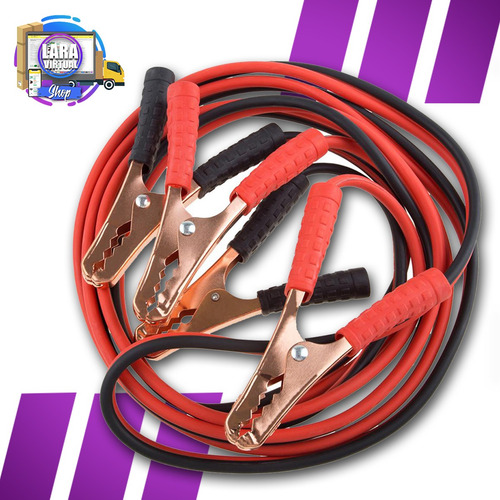 Imagen 1 de 6 de Cable Para Hacer Puente 3000 Amp Cable Roba Corriente Autos