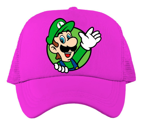 Gorra Personaje Luigi Mario Bros Toad Nintendo Killroy