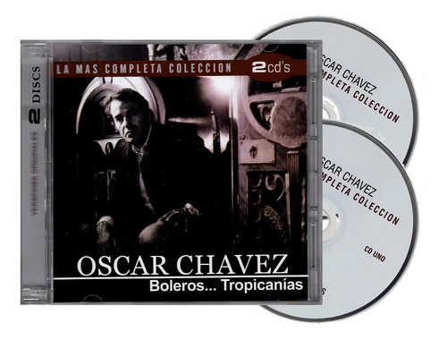Oscar Chavez La Mas Completa Boleros Tropicanias 2 Cd Versión del álbum Estándar