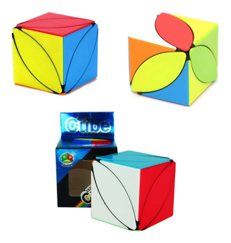 Cubo Rubik Ivy Cube 3x3 Mod Skewb Negro 3x3x3 Génerico