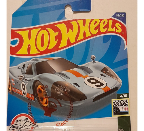 Hot Wheels | 2022 | Gulf | '67 Ford Gt40 Mk.iv Celeste