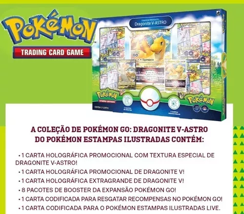 Box Dragonite V-Astro Pokémon Go - Pokémon TCG - Escorrega o Preço