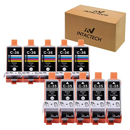 S De Tinta Intactech Pgi35 Cli36 Compatibles Impresora ...