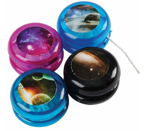 Space Mini Yoyos  Paquete De  Juguetes De    Pulgadas D...