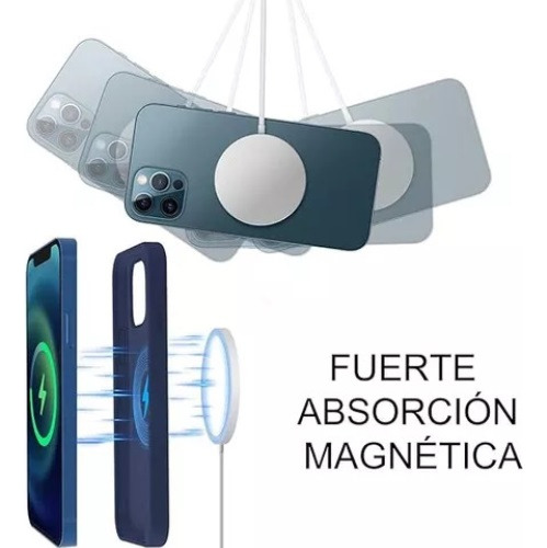 12kit Cargador Inalámbrico Magsafe 35w Para iPhone+ Color iPhone 12 Pro