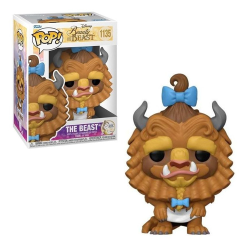 Funko Pop Disney Bela E A Fera The Beast Fera 1135 Original