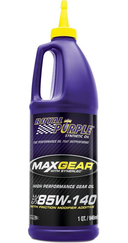 Royal Purple Max Gear 85w-140 Aceite Sint & ;eacute;tico De 