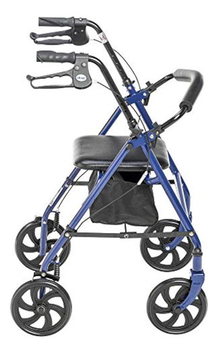 Andadera Y Asiento Plegable 2 En 1 De Altura Ajustable