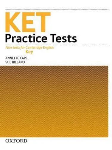 Ket Practice Tests - No Key - Annette Capel - Oxford