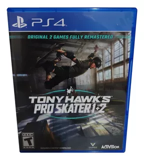 Tony Hawk's Pro Skater 1 + 2 Ps4 Ps5 [ Novo ] [ Relacrado ]