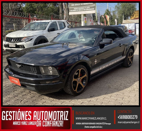 Ford Mustang Descapotable Año 2007- Te Recibo Tu Vehiculo