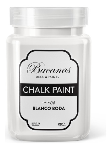 Chalk Paint - Blanco Boda 300cc - Bacanas