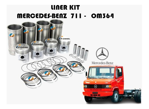 Liner Kit Mercedes 710 711 712 - Om364