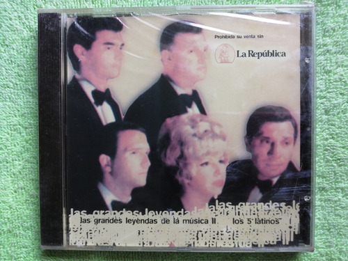 Eam Cd Estela Raval Y Los Cinco Latinos Grandes Leyendas '96