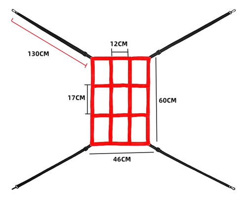 Strike Zone Target Para Red De Béisbol, Campo Ajustable De S