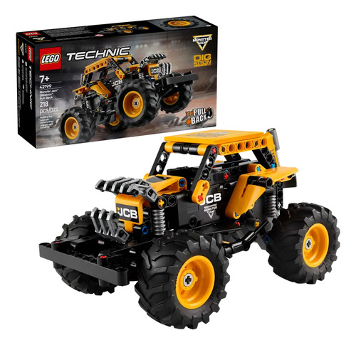 Kit de construcción Lego Technic Monster Jam DIGatron Retroceso 42199