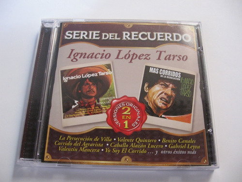 Cd Ignacio Lopez Tarso Serie Del Recuerdo 2 En 1