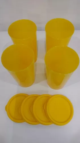 Set 2 Vasos con Tapa  Tupperware I Tupperware