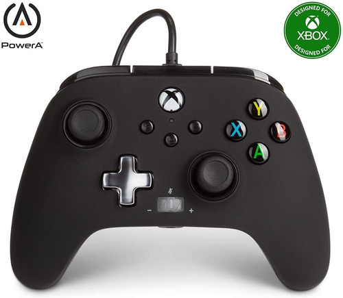 Control Alámbrico Para Xbox - Negro - Standard Edition - 1pz