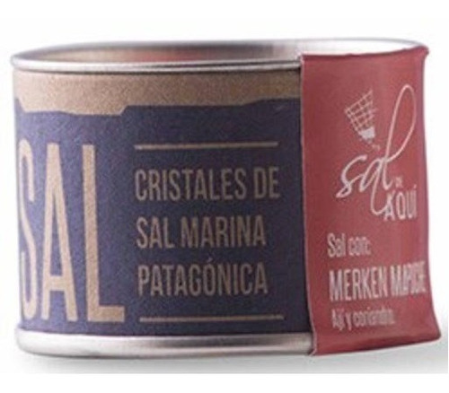 Sal De Aqui X500gr Merken Cristal De Sal Marina Patagonica