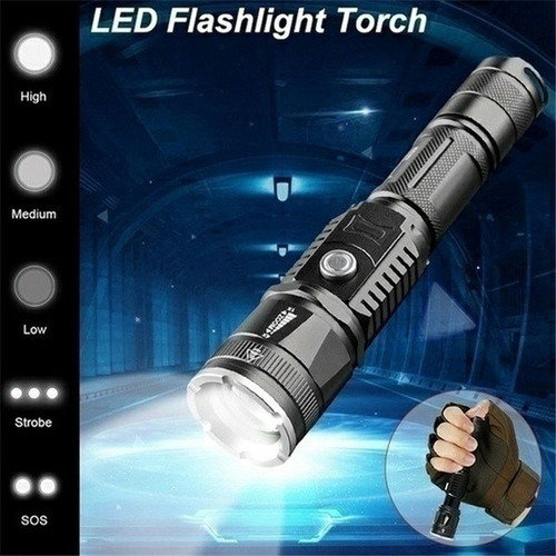 De Lámpara Linterna Cree Xml-t6 Torch Glare
