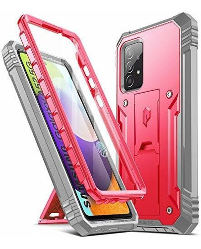 Funda Para Samsung Galaxy A52 Protect Pantalla/soporte Rosa