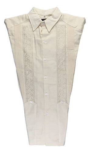 Camisa Guayabera M/ L Norteña Bordado Yucatan Caballero 012