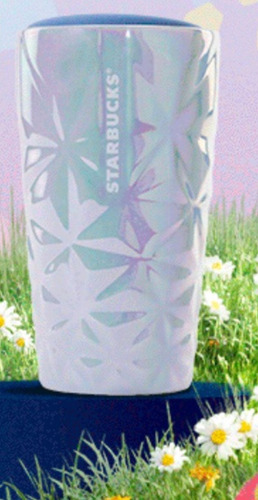 Vaso De Cerámica Tornasol Starbucks Colección Pascua 2024