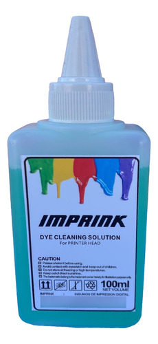 Limpia Cabezales Coreano Para Tinta Dye(tinta Comun) 100ml