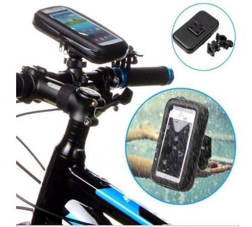 Soporte De Telefono Para Bicicletas Motos Tipo Estuche Touch