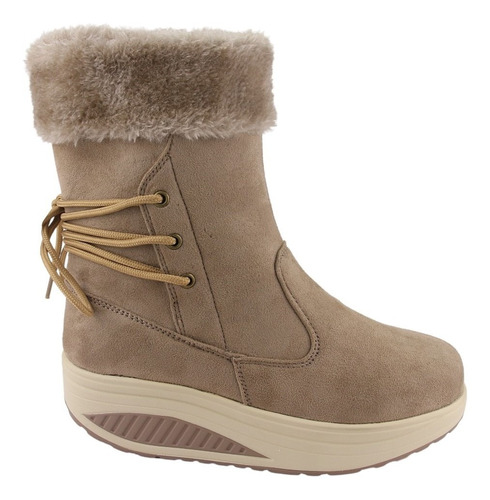 Botin Funway Mujer Tija-34 Beige Casual