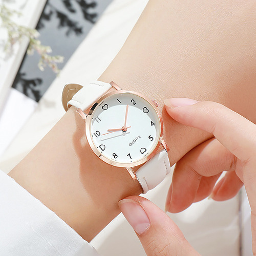 Purple - Minireloj Moderno Con Esfera Pequeña Para Mujer, Es