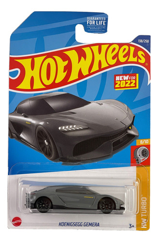 Hotwheels Carro Koenigsegg Gemera + Obsequio 