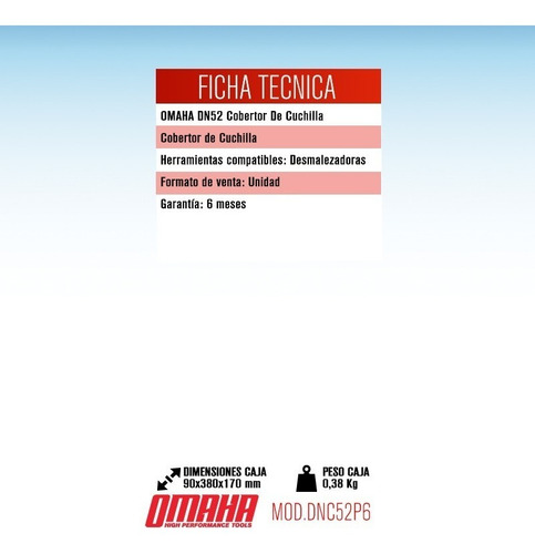 Protector Plástico Cabezal Tanza Desmalezadora Omaha Dn52