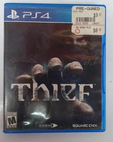 Thief Juego Original Ps4 - Ps5 (Reacondicionado)