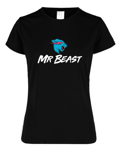 Playera Mr Beast Youtuber Hombre, Mujer Y Niño Influencer
