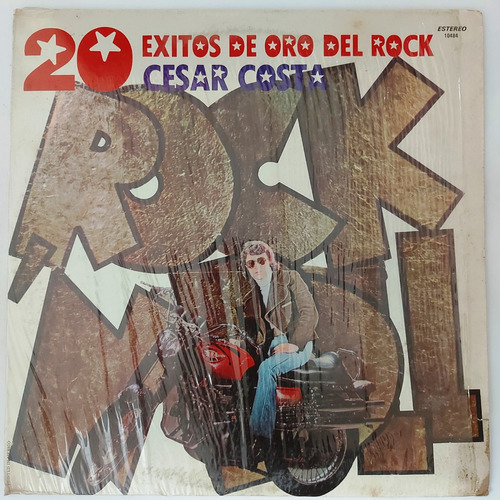 Cesar Costa - 20 Exitos De Oro Del Rock  Lp