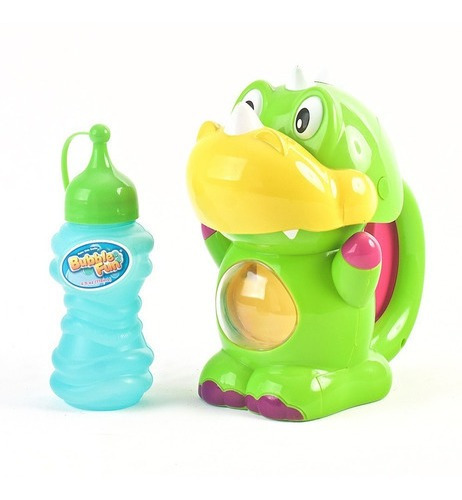 Burbujero Bubble Fun Blowing Time 18cm Dinosaurio