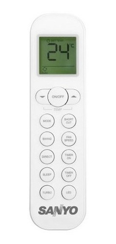 Imagen 4 de 4 de Aire acondicionado Sanyo split frío/calor 2800 frigorías blanco 220V - 240V KCS32HA3AN