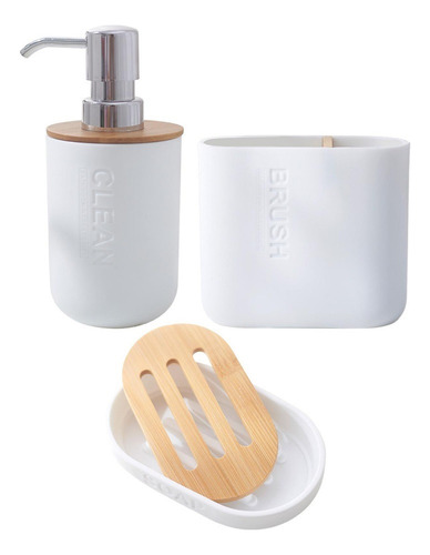 Juego Completo De Accesorios De Baño De Lujo Para 3 Piezas