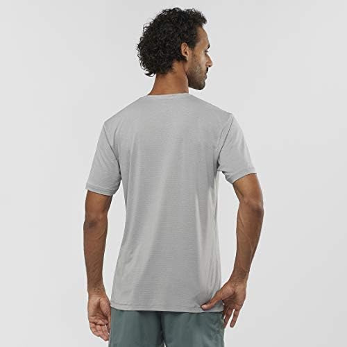 Salomon Agile Training Tee M Playera Para Hombre, Heather,