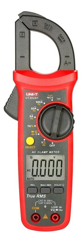 Uni-t Ut202a + 6000 Recuentos Medidor De Pinza Digital