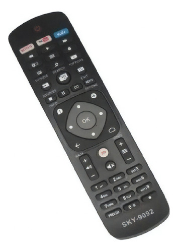 Controle Remoto Para Tv Philips Smart Tv 4k 32 40 42 55 60