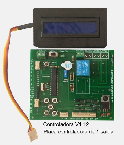 Placa Vending Machine - Para Automação Sinuca Bilhar 1 Saída